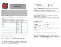 fiche sanitaire